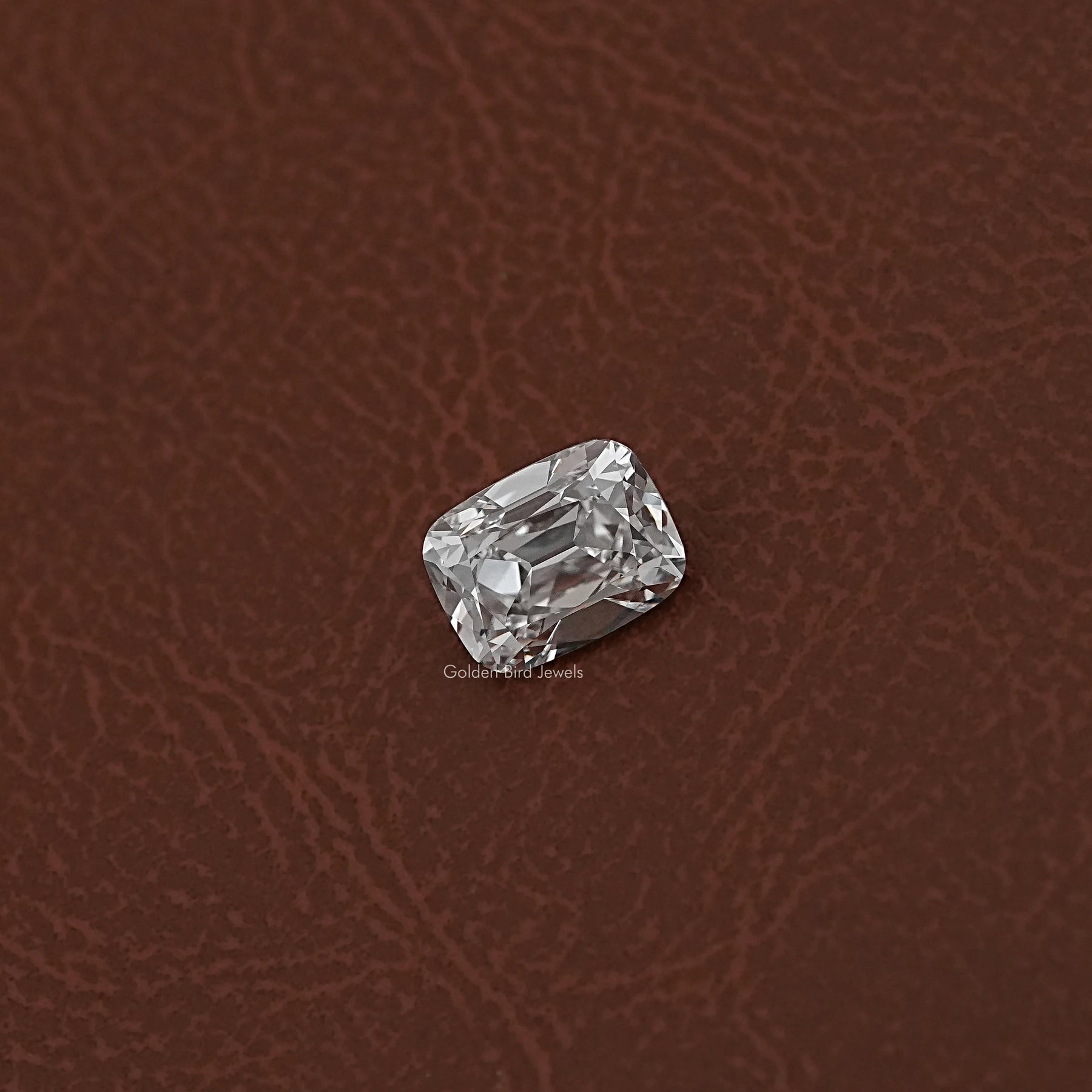 Top View Of Lab Diamond Cushion Cut