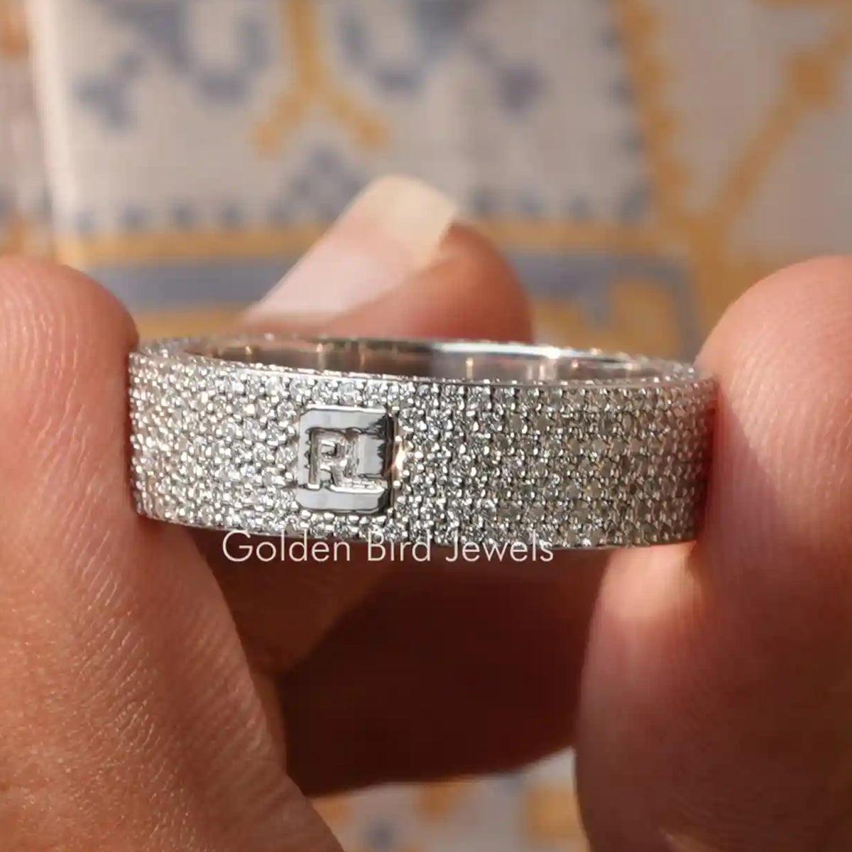 Round Lab Grown Diamond Eternity Wedding Band