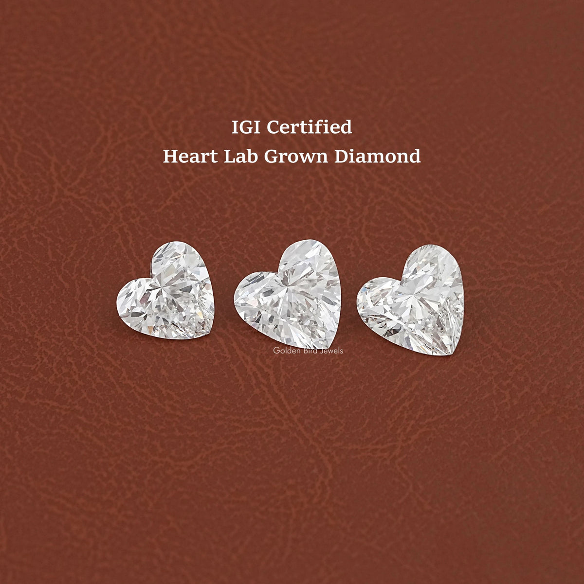 IGI Certified Heart Cut Lab Loose Diamond