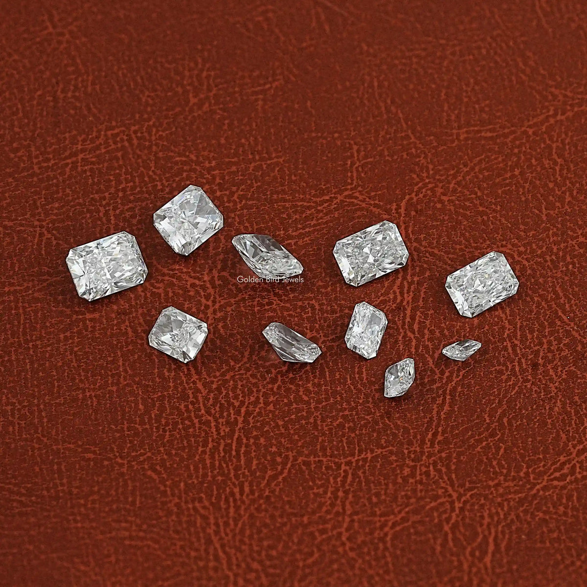 Detailed View Of Radiant Cut Loose Lab Grown Diamond