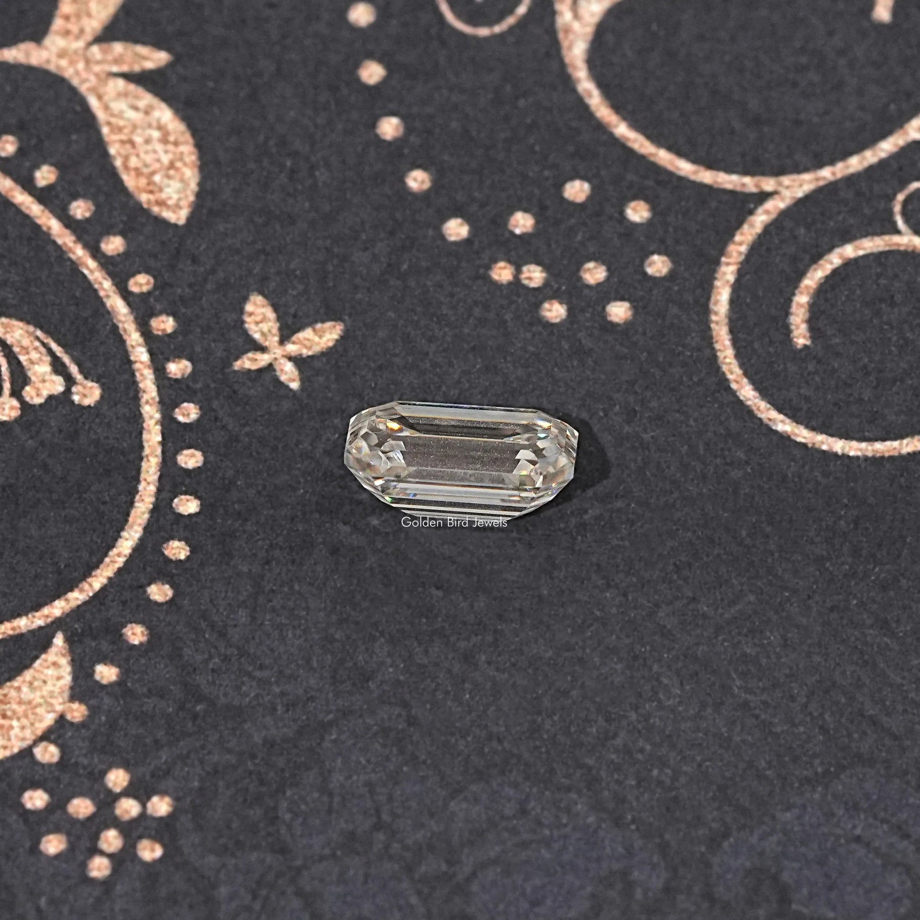 Old Mine Emerald Moissanite Loose Stone