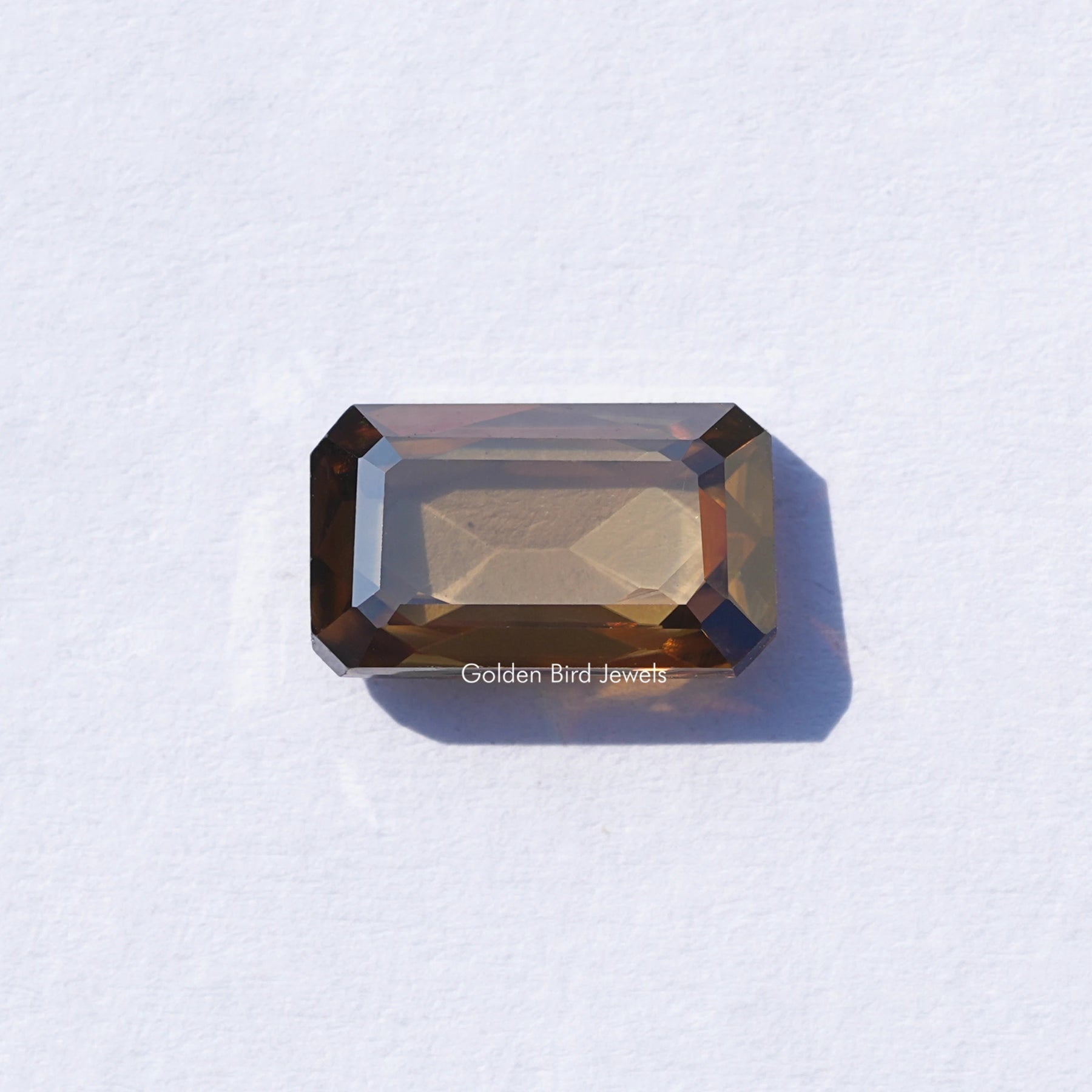 Rose Cut Emerald Loose Moissanite