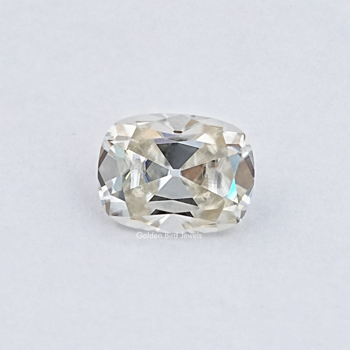 Moissanite Old Mine Cushion Cut Loose Stone
