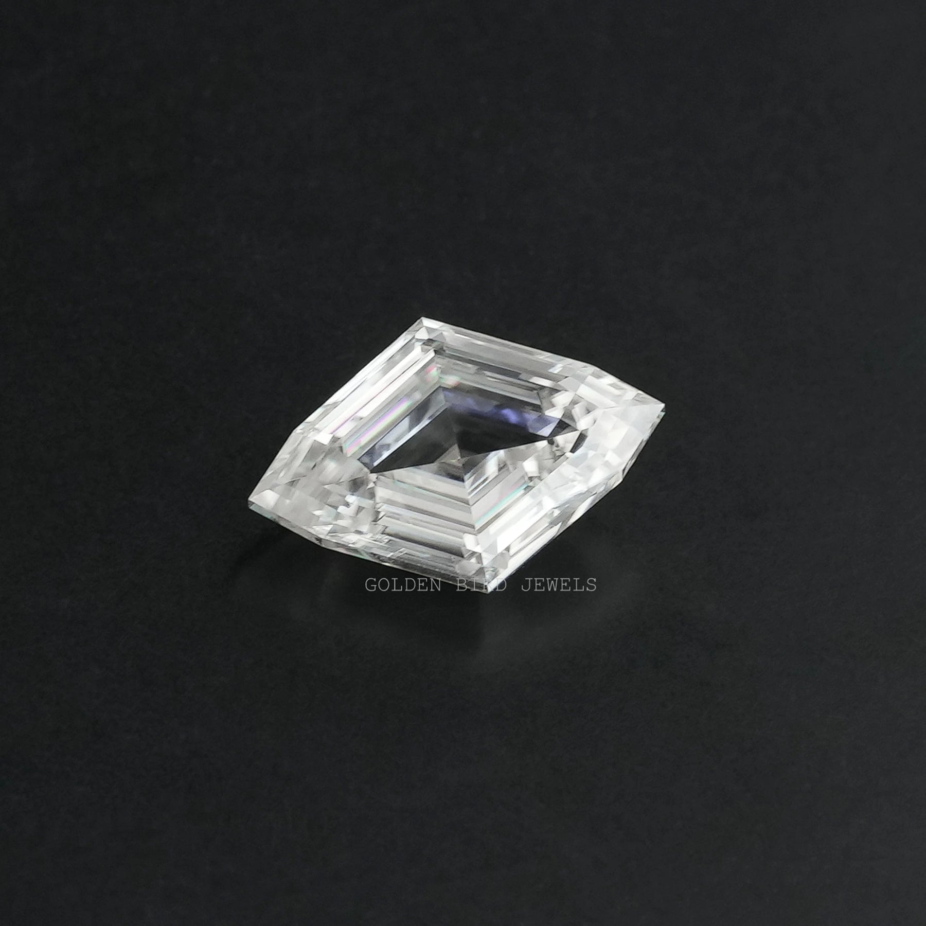 Modified Marquise Cut Antique Moissanite Loose