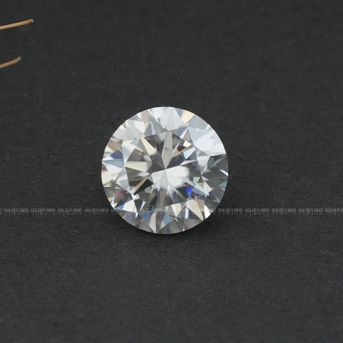 Heart And Arrow Cut Round Loose Moissanite