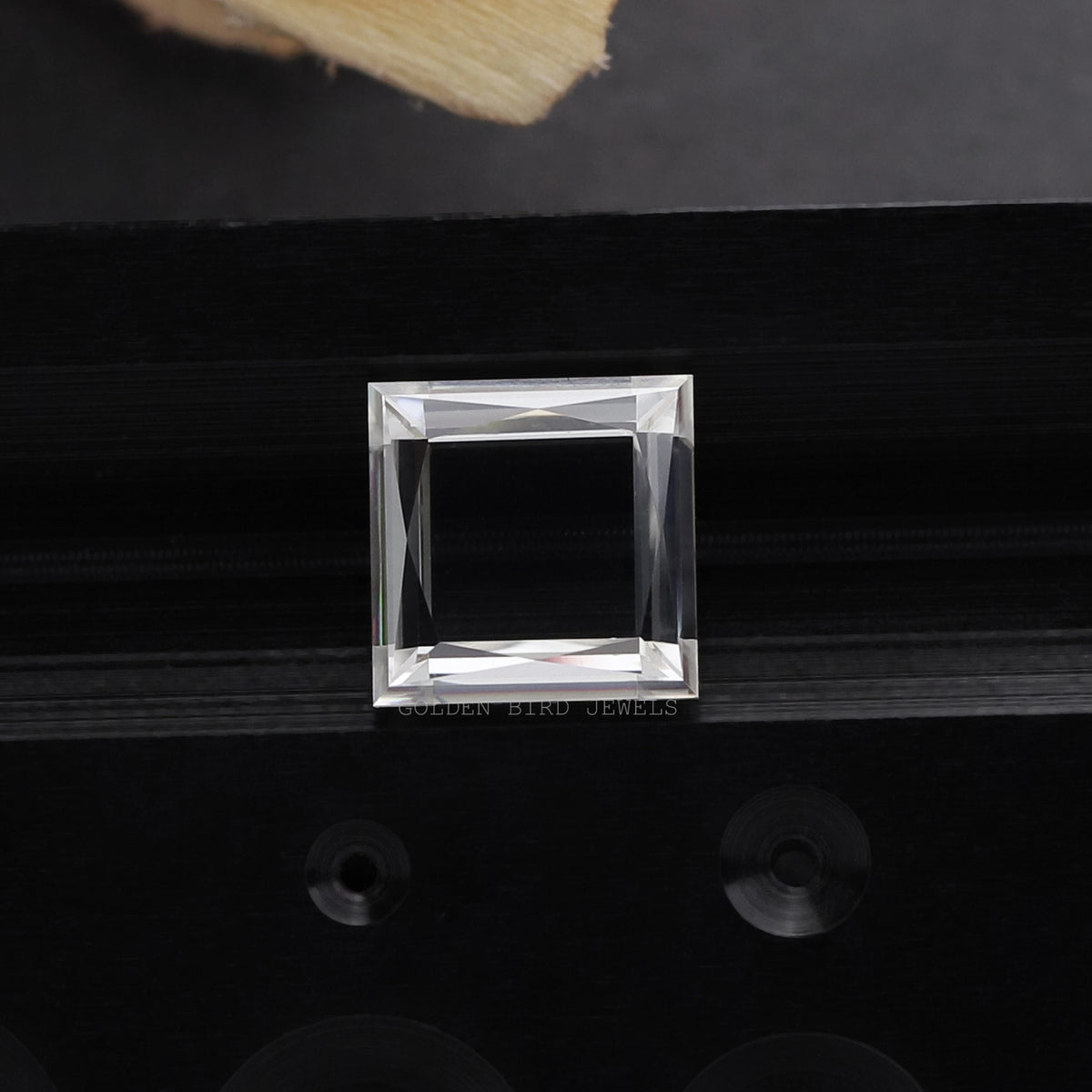 Colorless Portrait Cut Princess Loose Moissanite