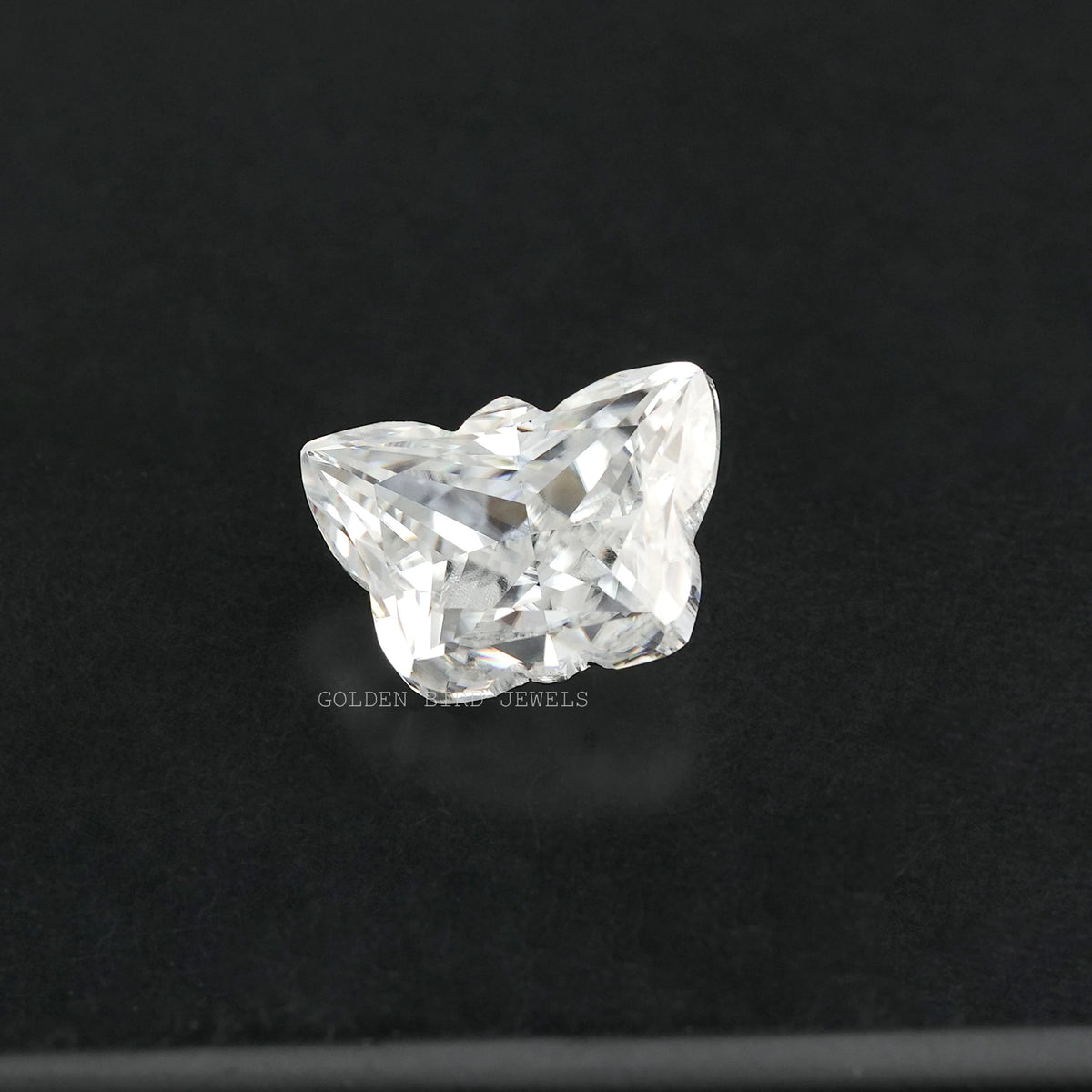Butterfly Cut Antique Moissanite Loose Stone