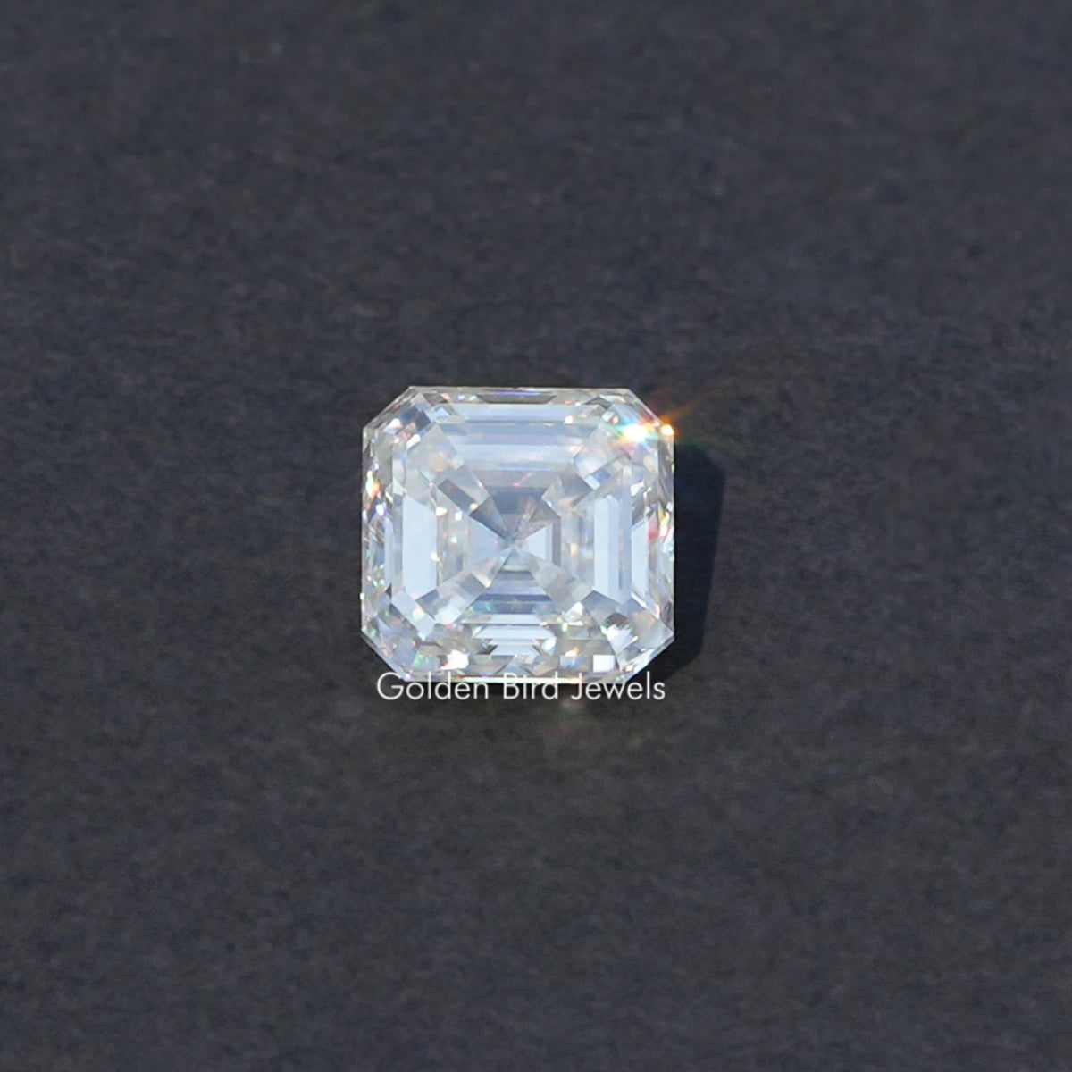 1.85 CT Colorless Asscher Moissanite Loose Stone