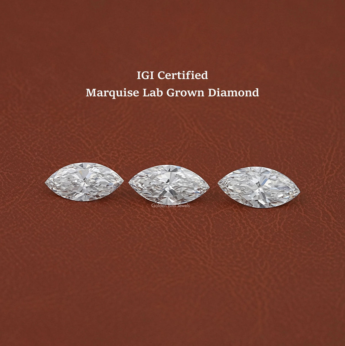 IGI Certified Marquise Cut Lab Loose Diamond