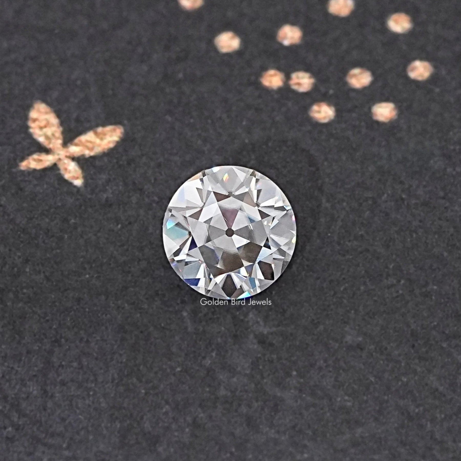 Old European Round Loose Moissanite