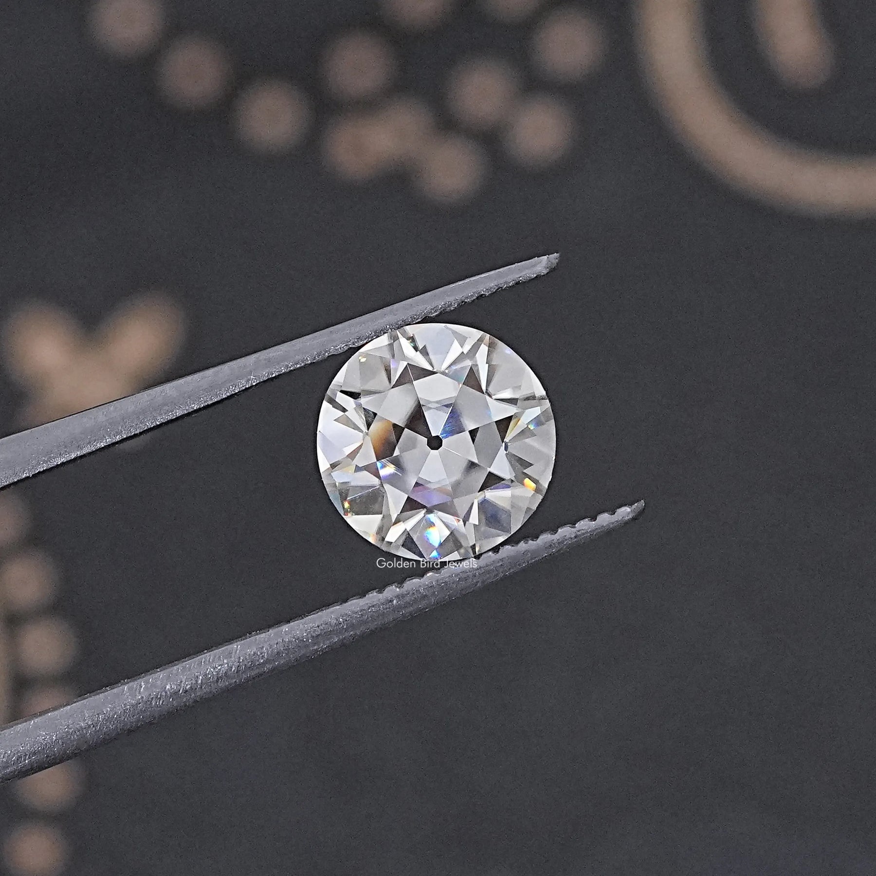 Old European Round Loose Moissanite