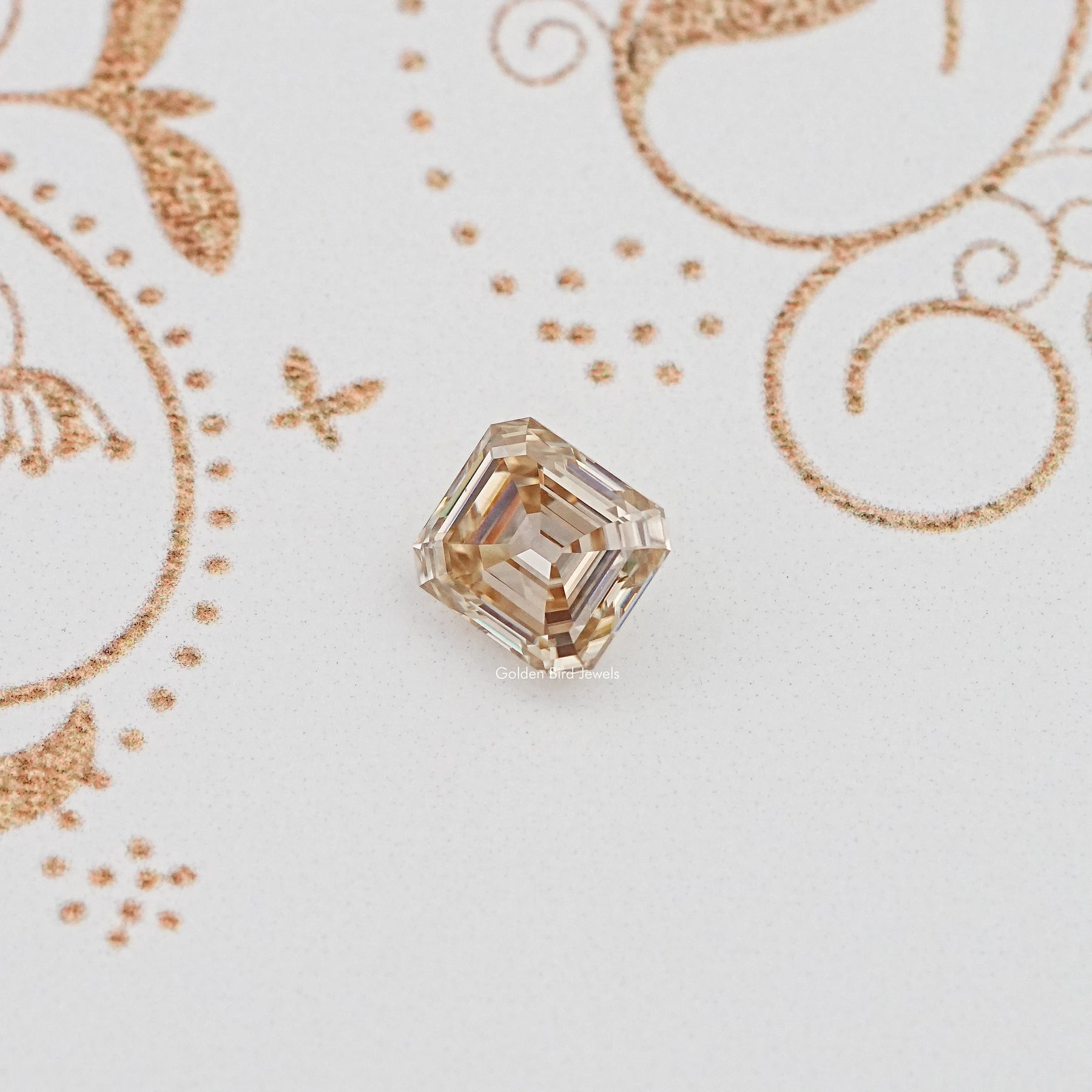 Old Mine Asscher Cut Loose Moissanite