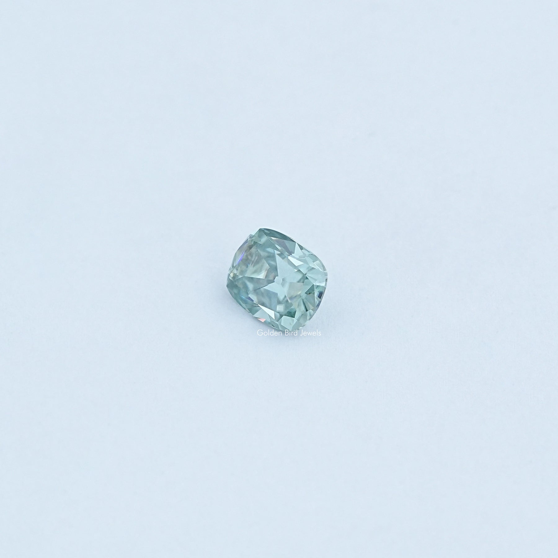 Front View Of Loose Moissanite
