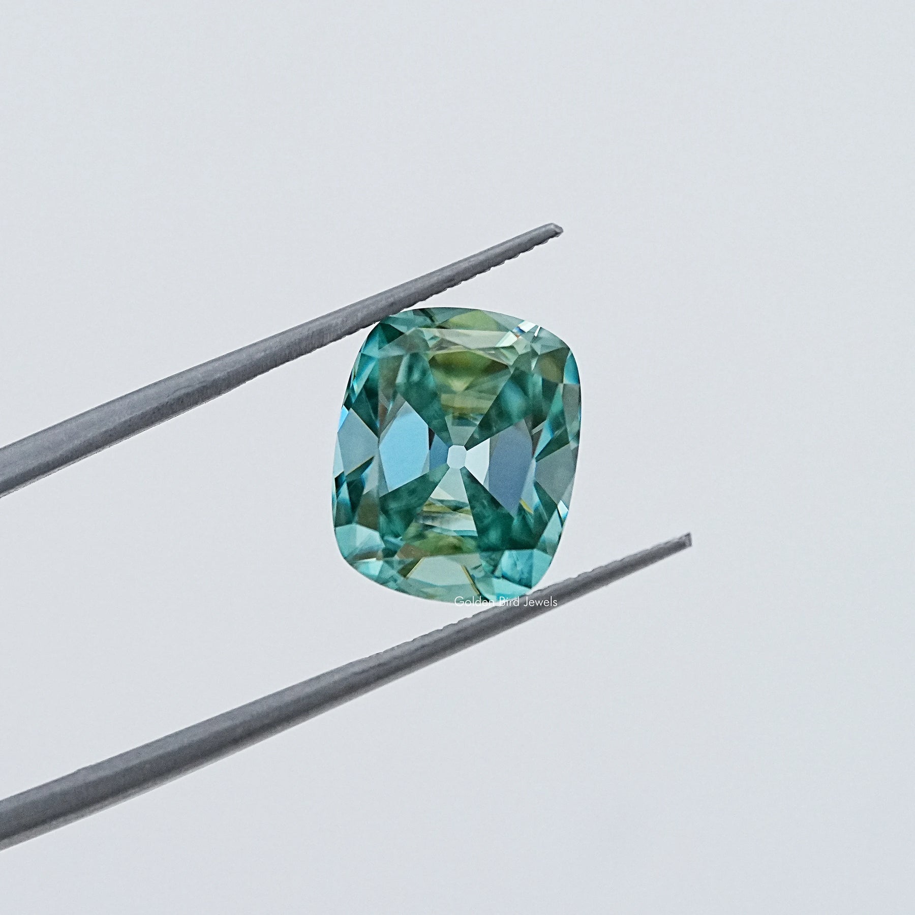 Old Mine Cushion Cut Loose Moissanite Stone