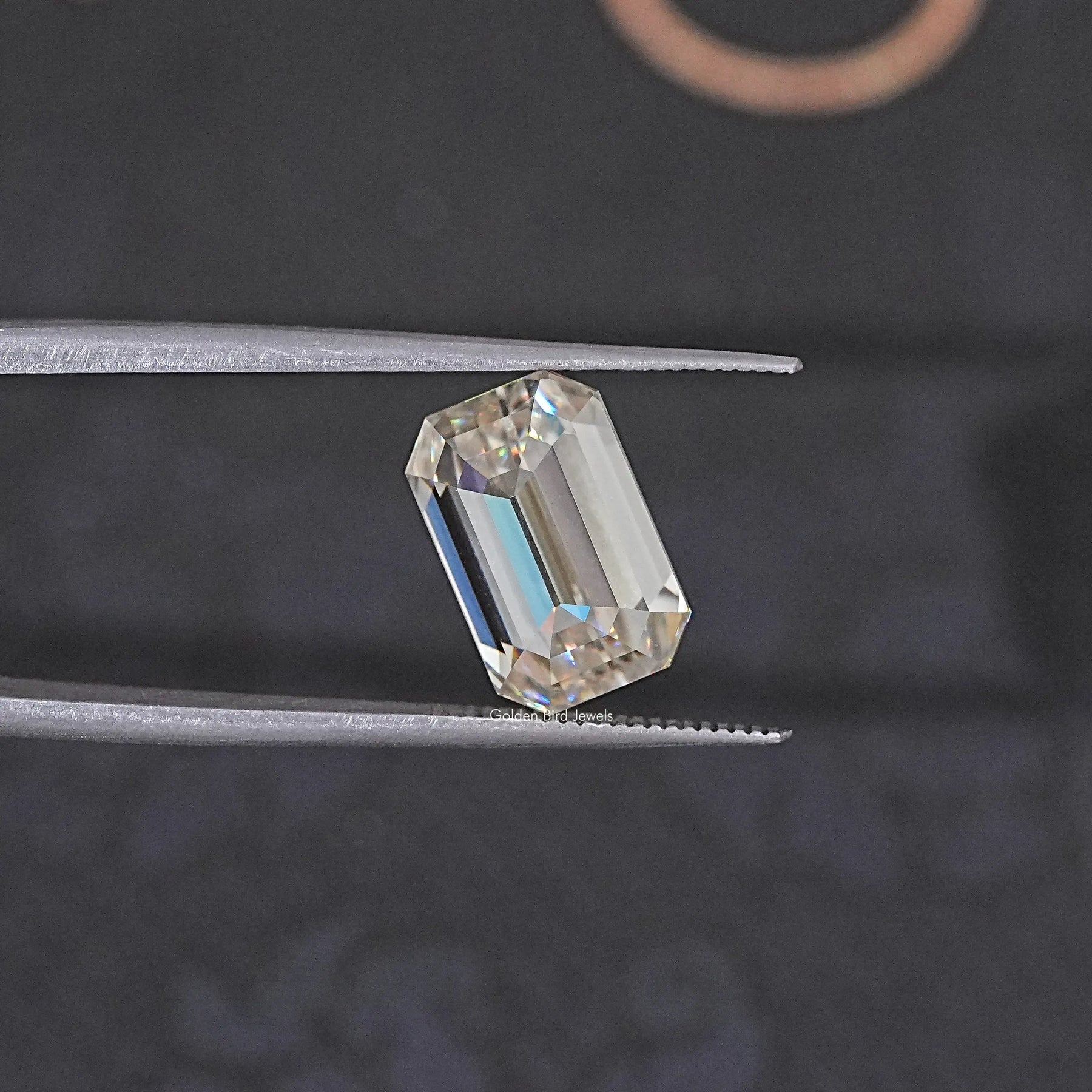 Old Mine Emerald Moissanite Loose Stone