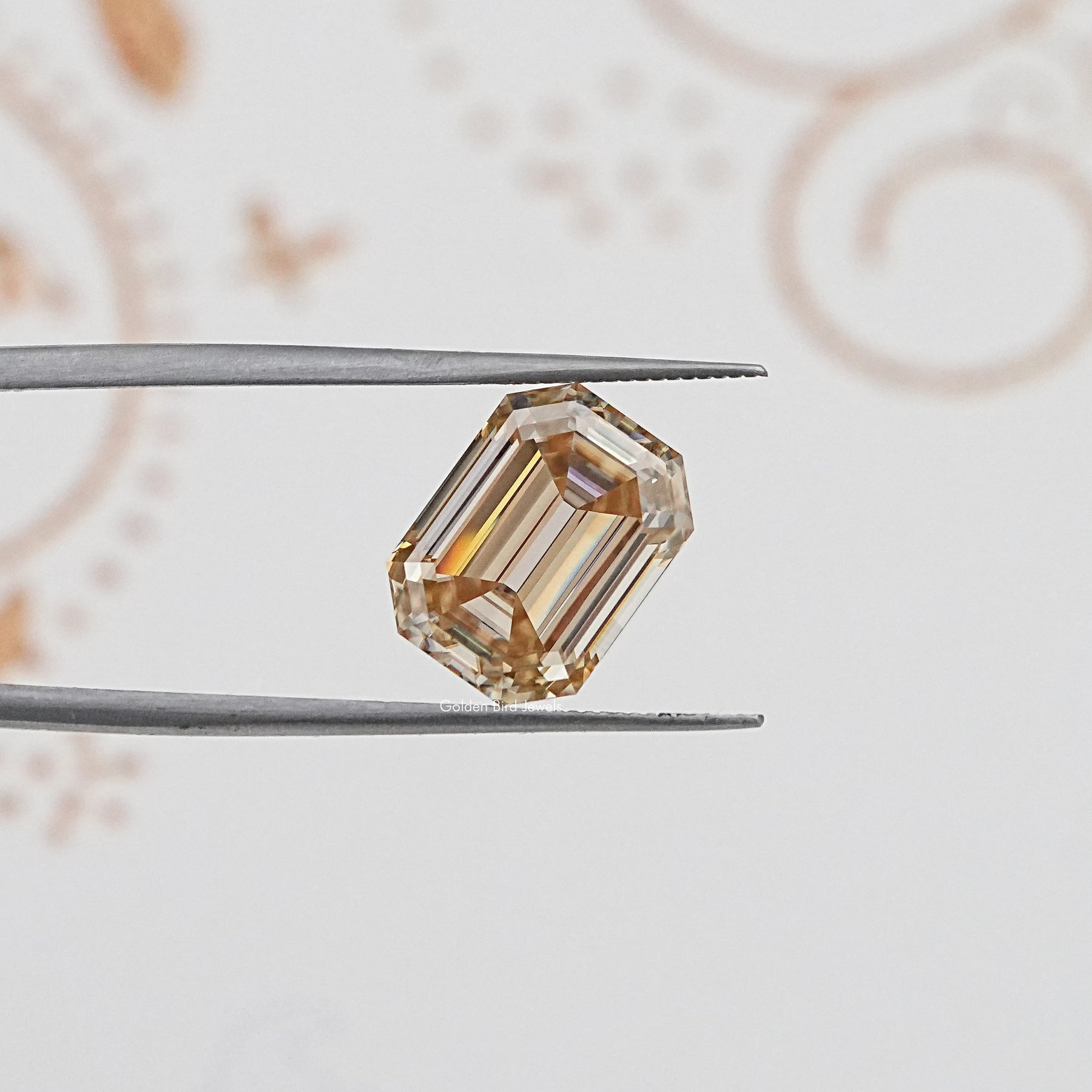 Old Mine Emerald Cut Loose Moissanite Stone