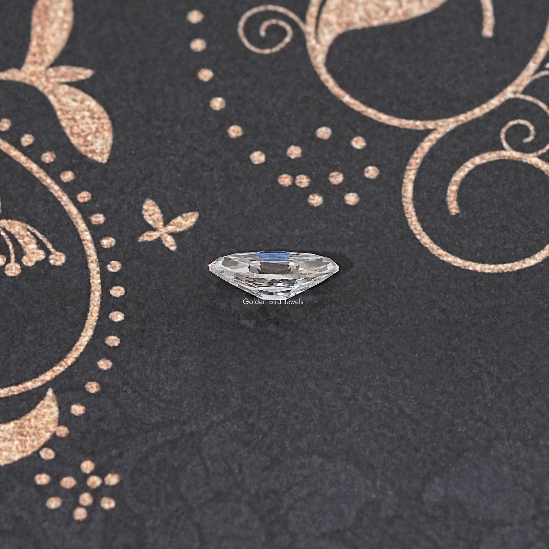 Old Mine Moval Cut Loose Moissanite Stone