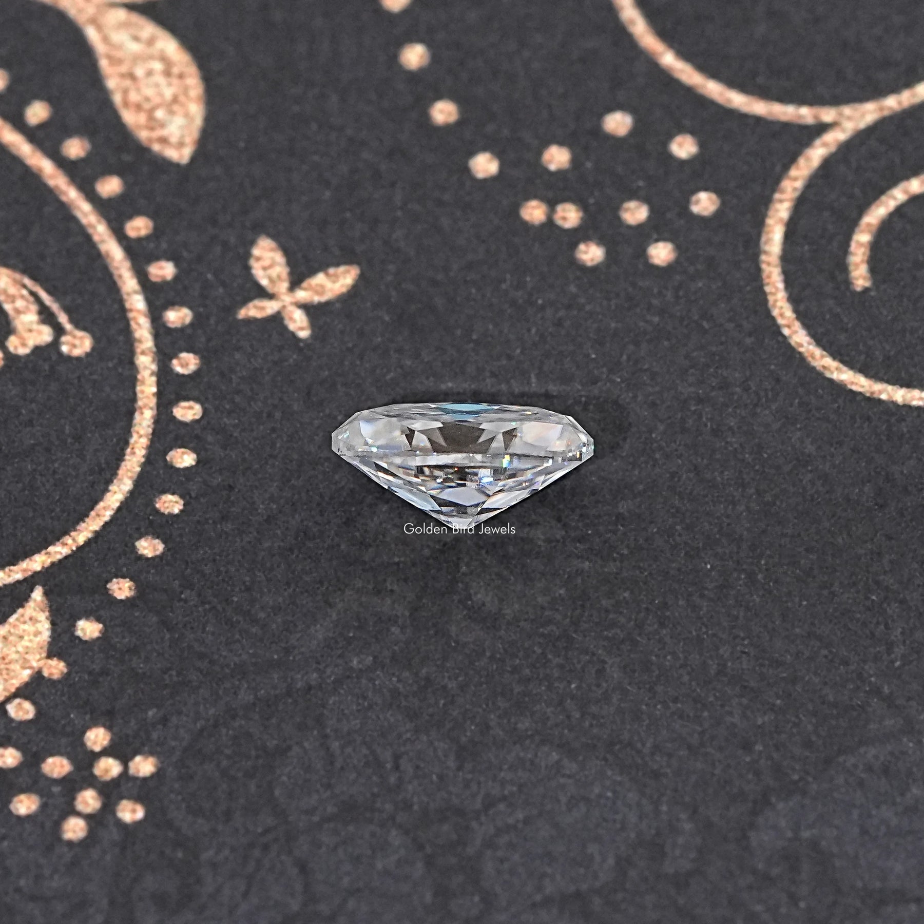 Colorless Old Mine Oval Loose Moissanite