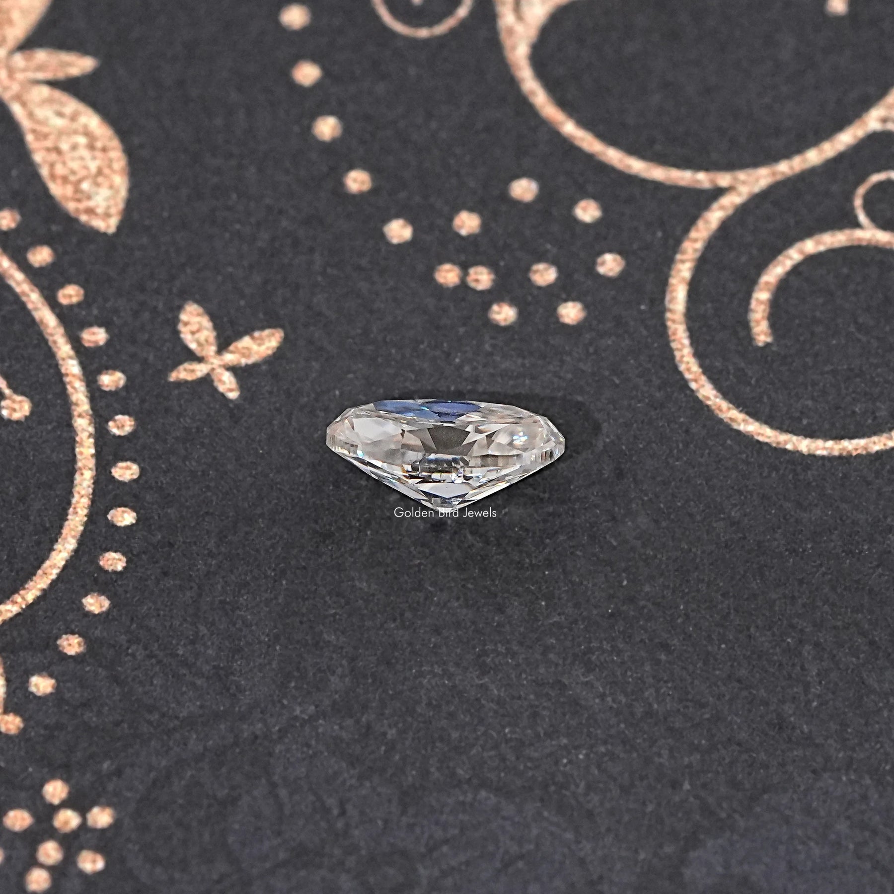 Off White Old Mine Oval Loose Stone