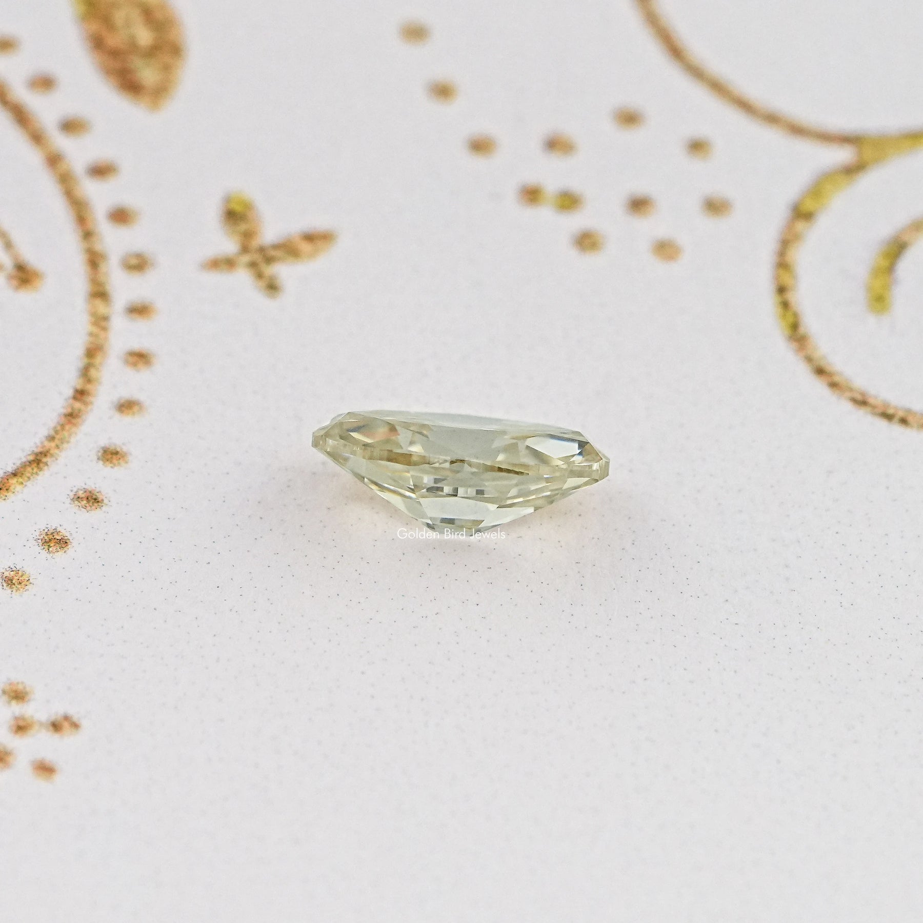 Old Mine Oval Cut Loose Moissanite Stone