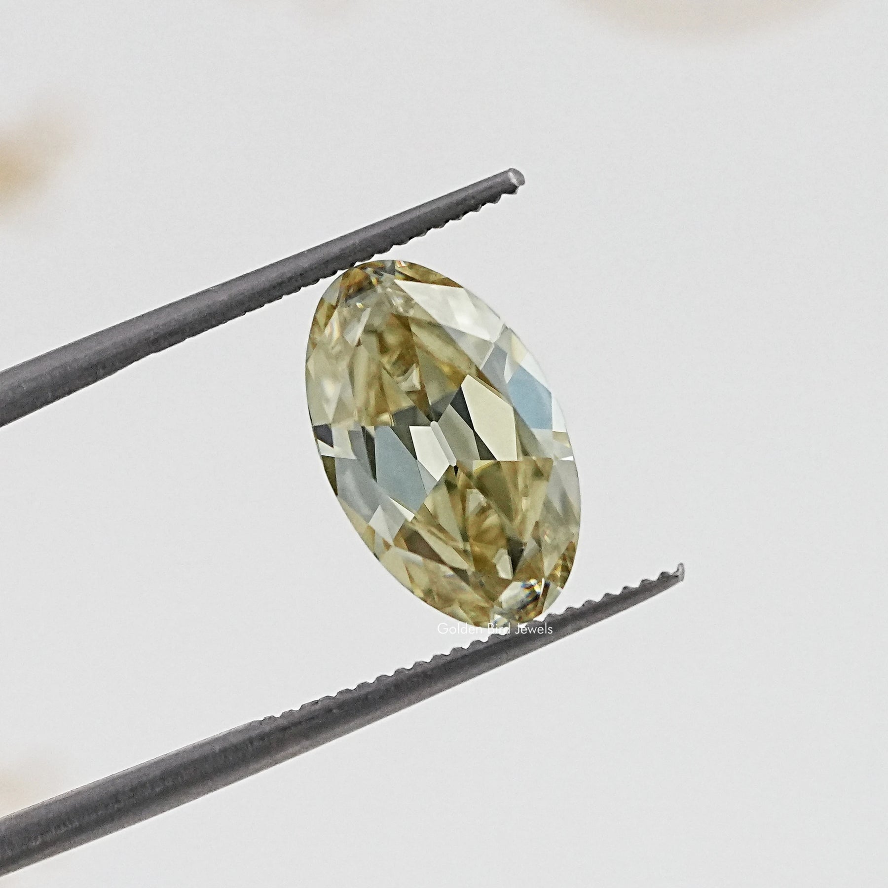Old Mine Oval Cut Loose Moissanite Stone