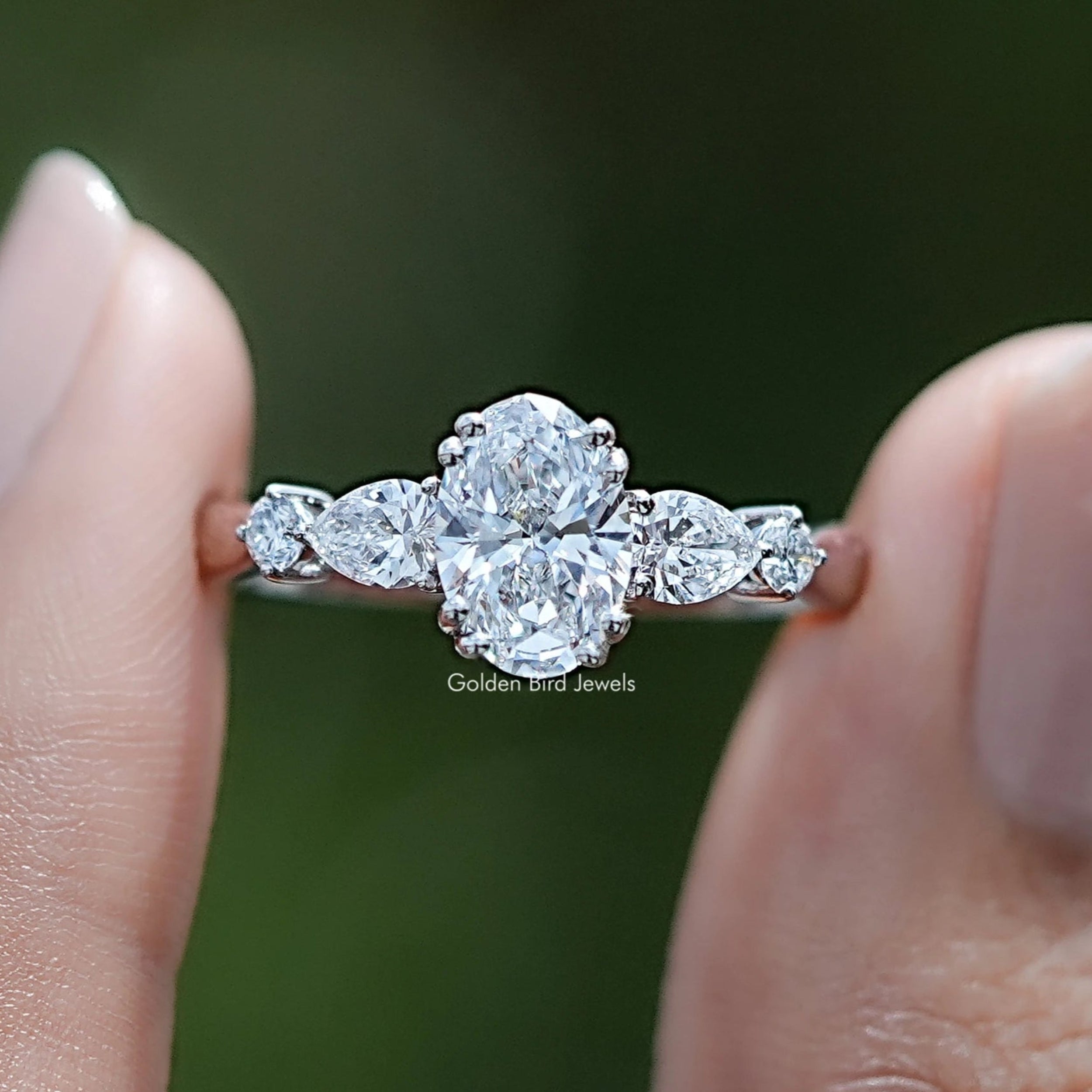 SCOTTIE RING 5.04 CARAT OVAL