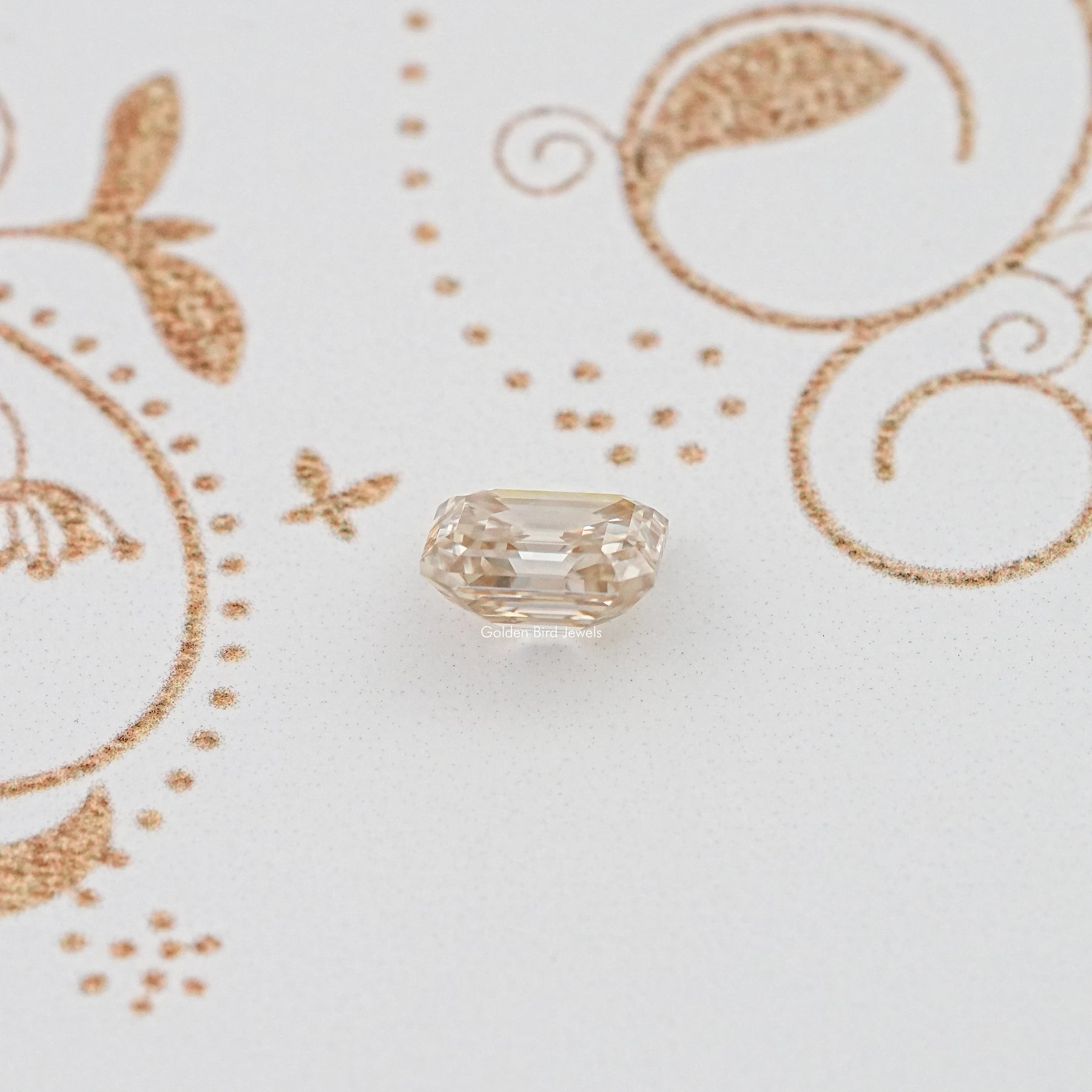 Old Mine Asscher Cut Loose Moissanite