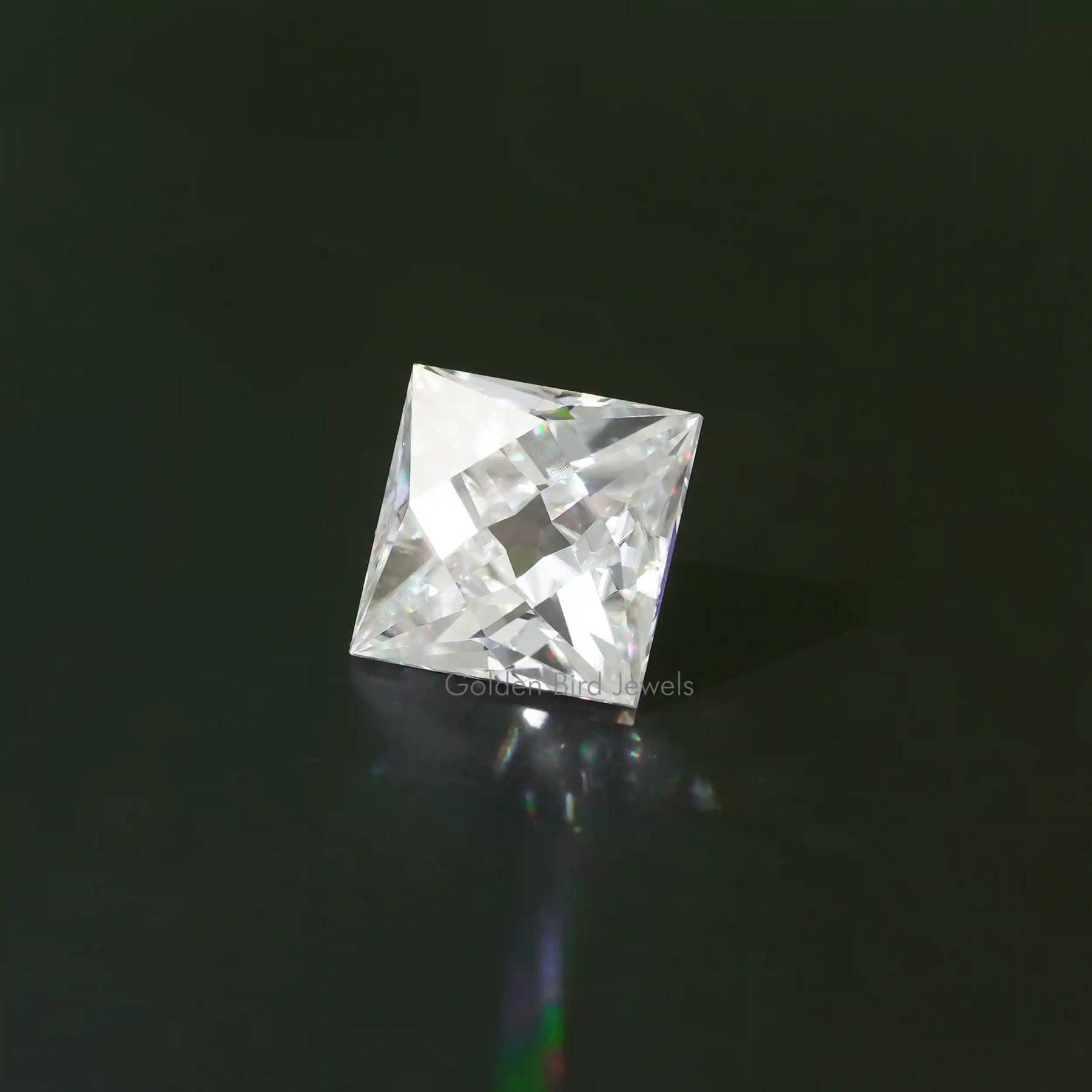 French cut Antique Loose Moissanite