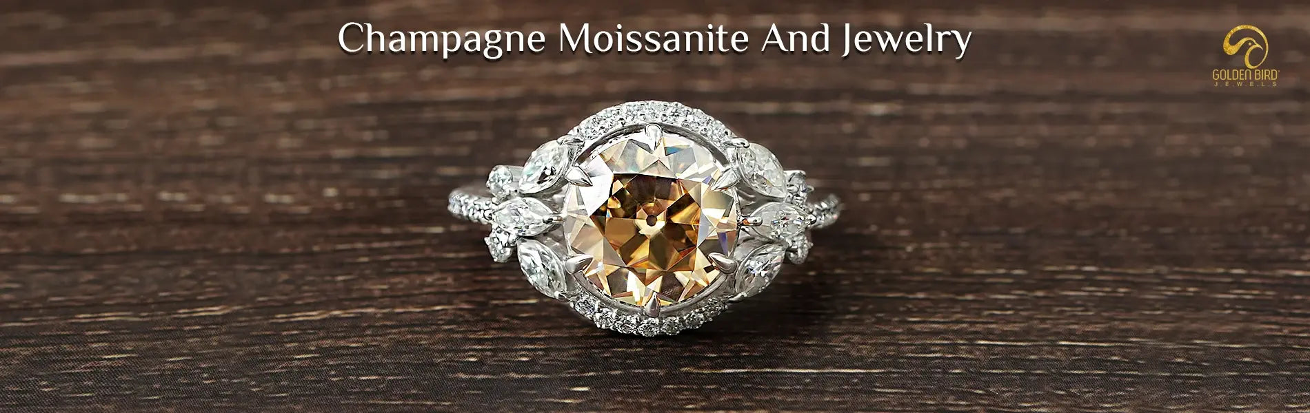 Moissanite Champagne Jewelry For 2023