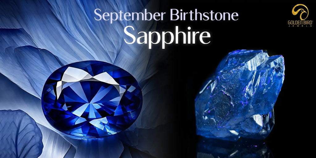 Dark blue birthstone month top