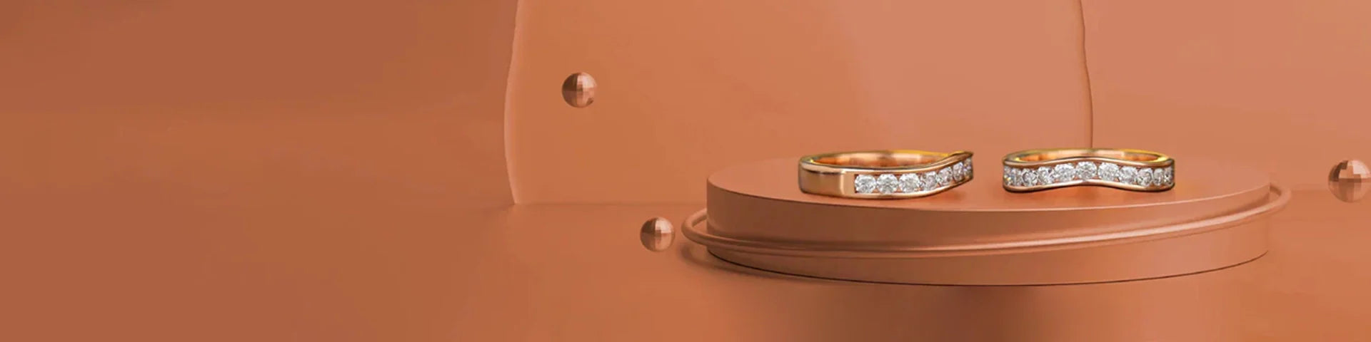 Channel Set Moissanite Bands