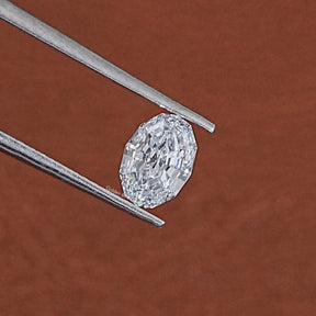 Detailed View Of 1CT Step Cut Oval Lab Loose Diamond