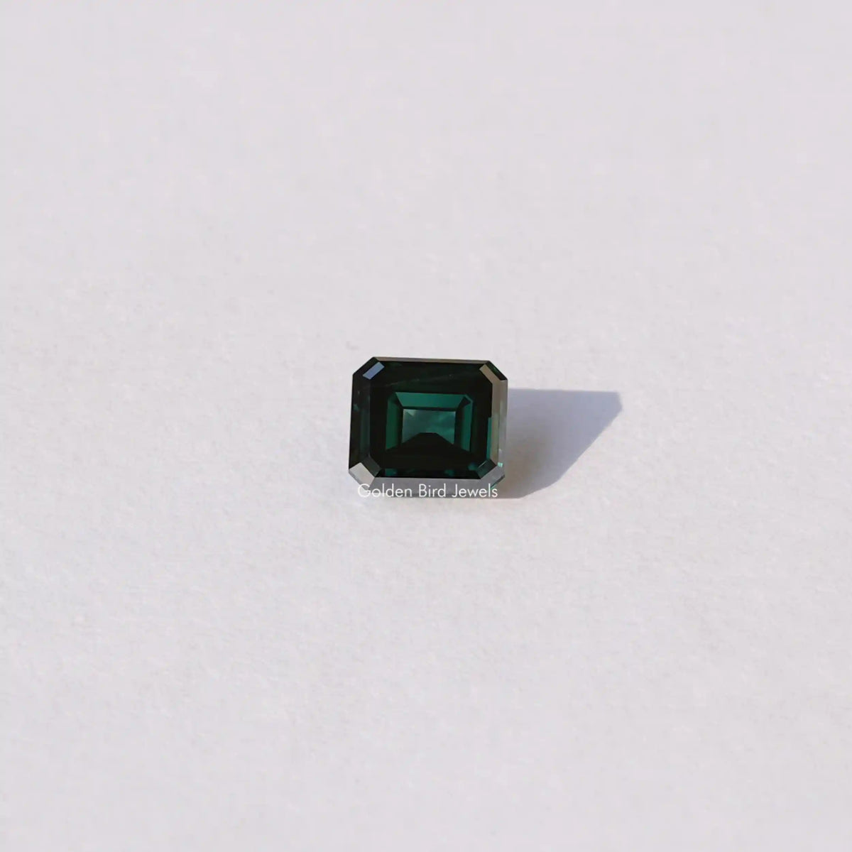 [1 carat asscher cut loose moissanite stonemade of vs clarity]-[Golden Bird Jewels]