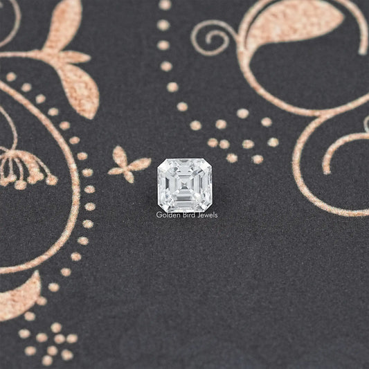 Asscher Cut Moissanite Loose Stone