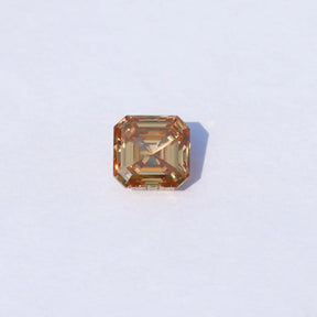 Detailed View Of Asscher Cut Loose Moissanite Stone