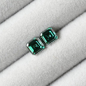 Moissanite Asscher Cut Loose Stone