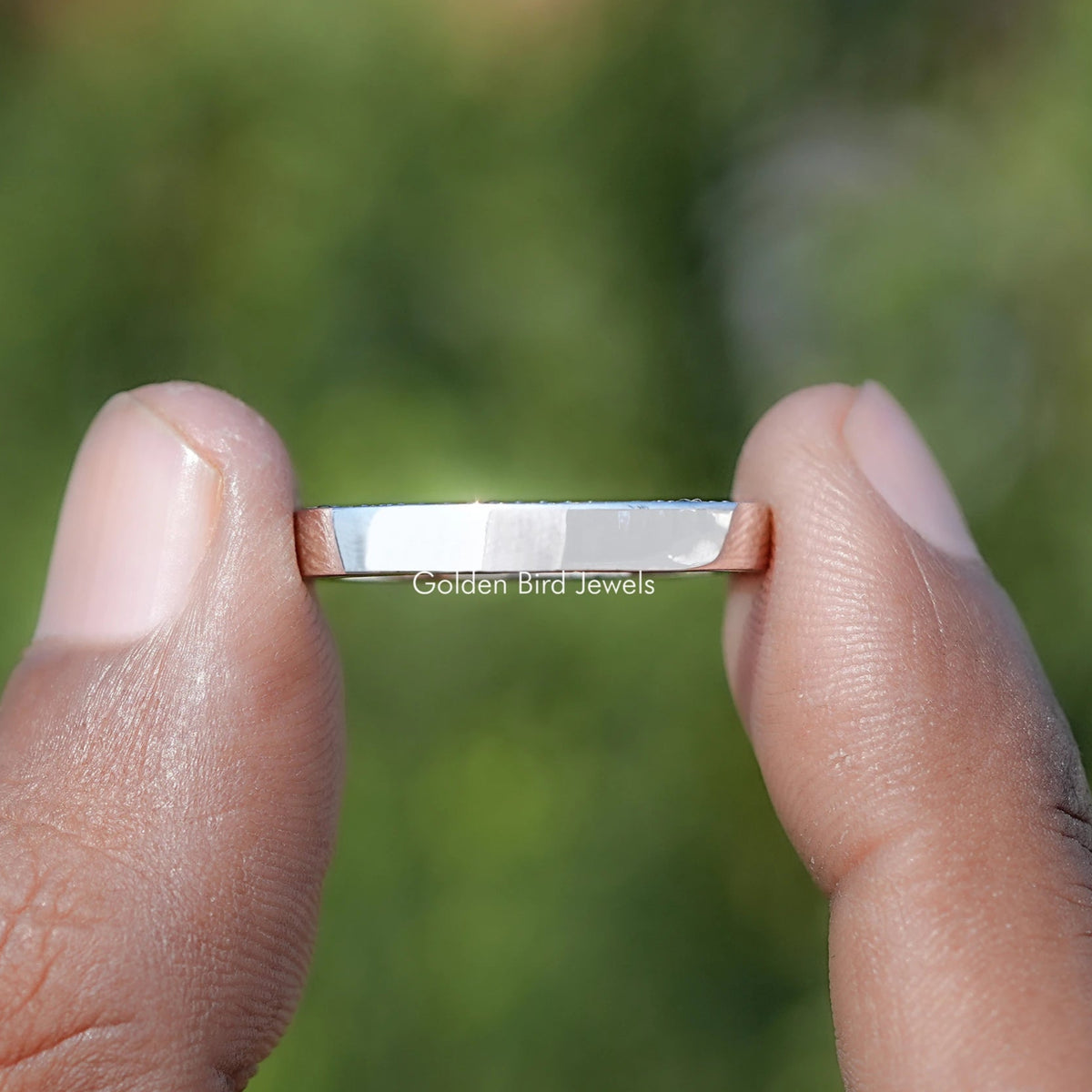 Black Round Moissanite Micro Pave Eternity Men's Band