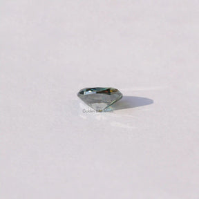 Side View Of Moissanite Cushion Cut Loose Stone