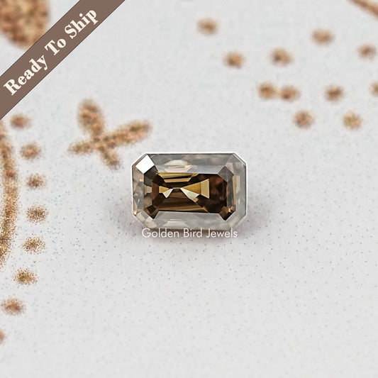 Emerald Cut Moissanite Loose Stone