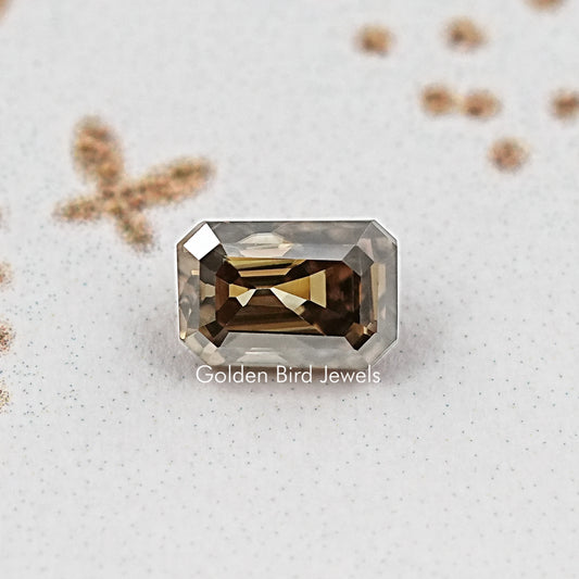 Emerald Cut Moissanite Loose Stone