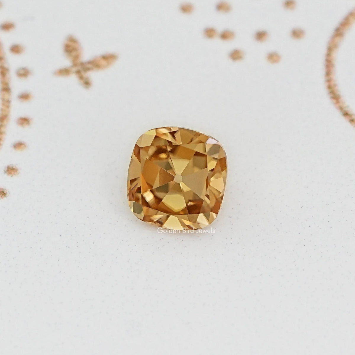 Champagne Old Mine Cushion Loose Moissanite