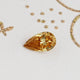 Champagne Old Mine Pear Cut Loose Moissanite