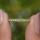 Citrine Yellow Round November Birthstone Band