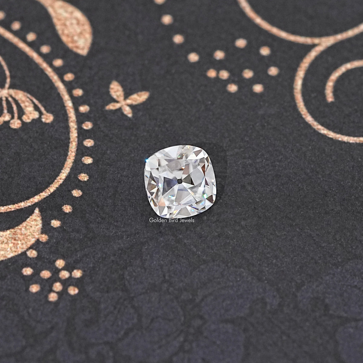 Colorless Old Cut Cushion Loose Stone
