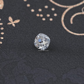 Colorless Old Mine Cushion Loose Moissanite Stone