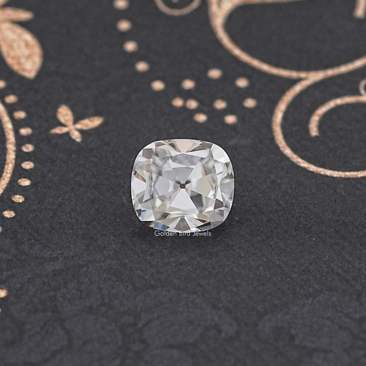 Colorless Old Mine Cut Cushion Loose Moissanite