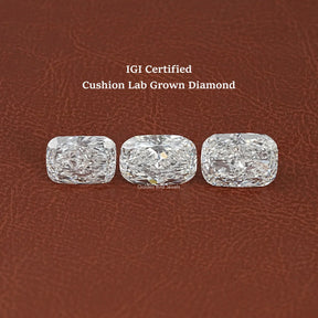 Elongated Cushion Cut Lab Loose Diamond