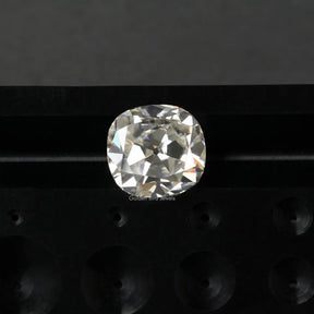 [This cushion cut loose moissanite made of vvs clarity]-[Golden Bird Jewels]