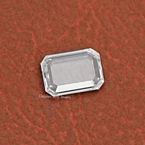 View Of Portrait Emerald Cut Loose Diamond