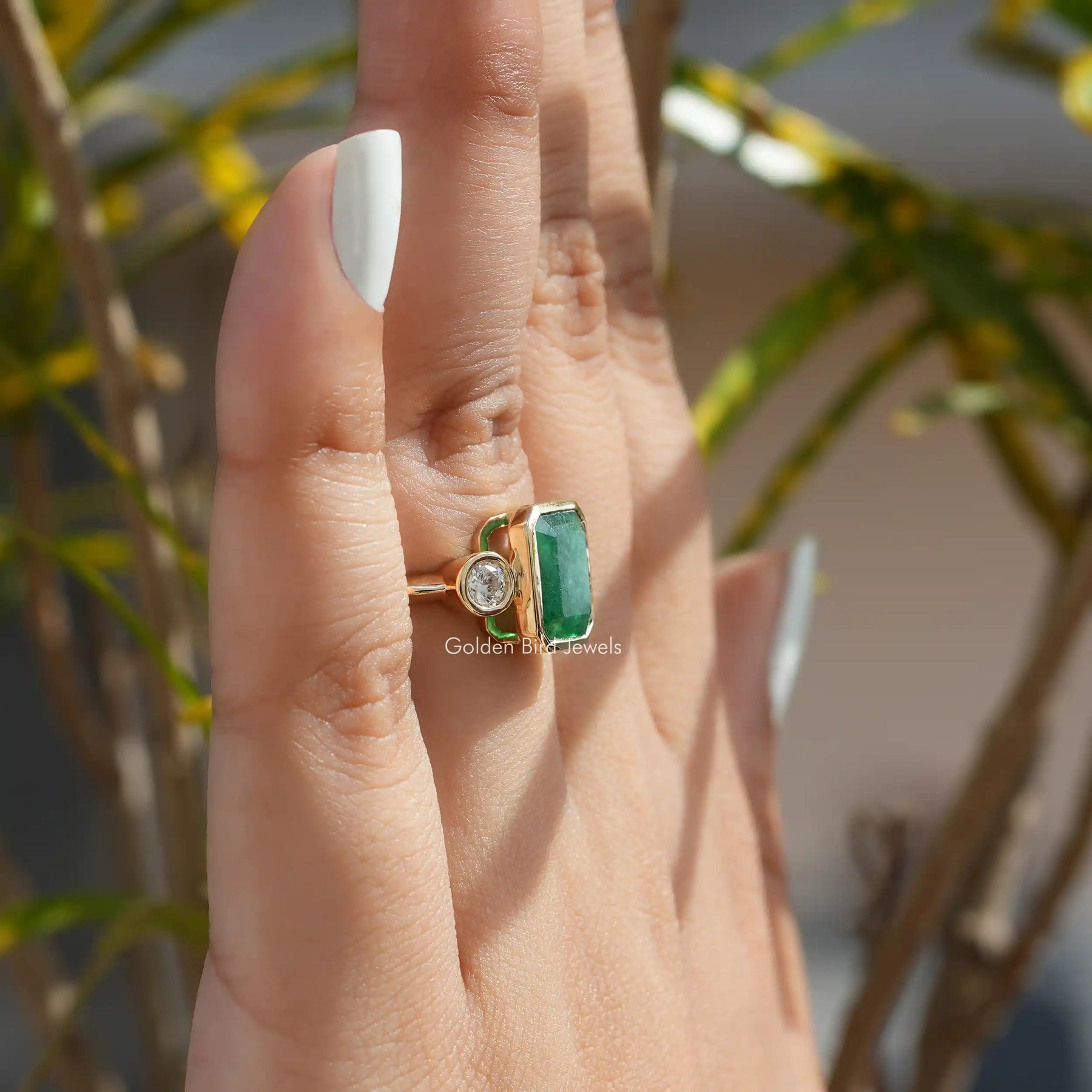 Retro Square Green Stone Cluster Emerald Ring With Cubic Zircon Emerald  Real Silver 925, 18K Gold Color Perfect Anniversary Party Gift For Women  From Cobykarl, $15.47 | DHgate.Com